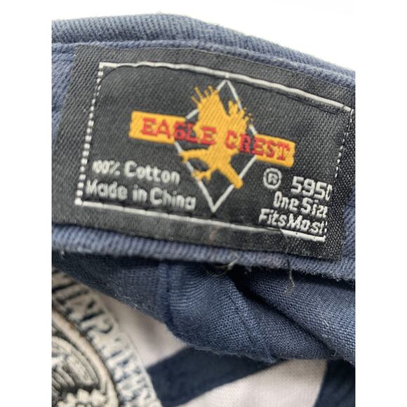 Eagle Crest Blue Embroidery U.S. Air Force Cap Hat We Own The Skies Adjustable - Picture 5 of 6